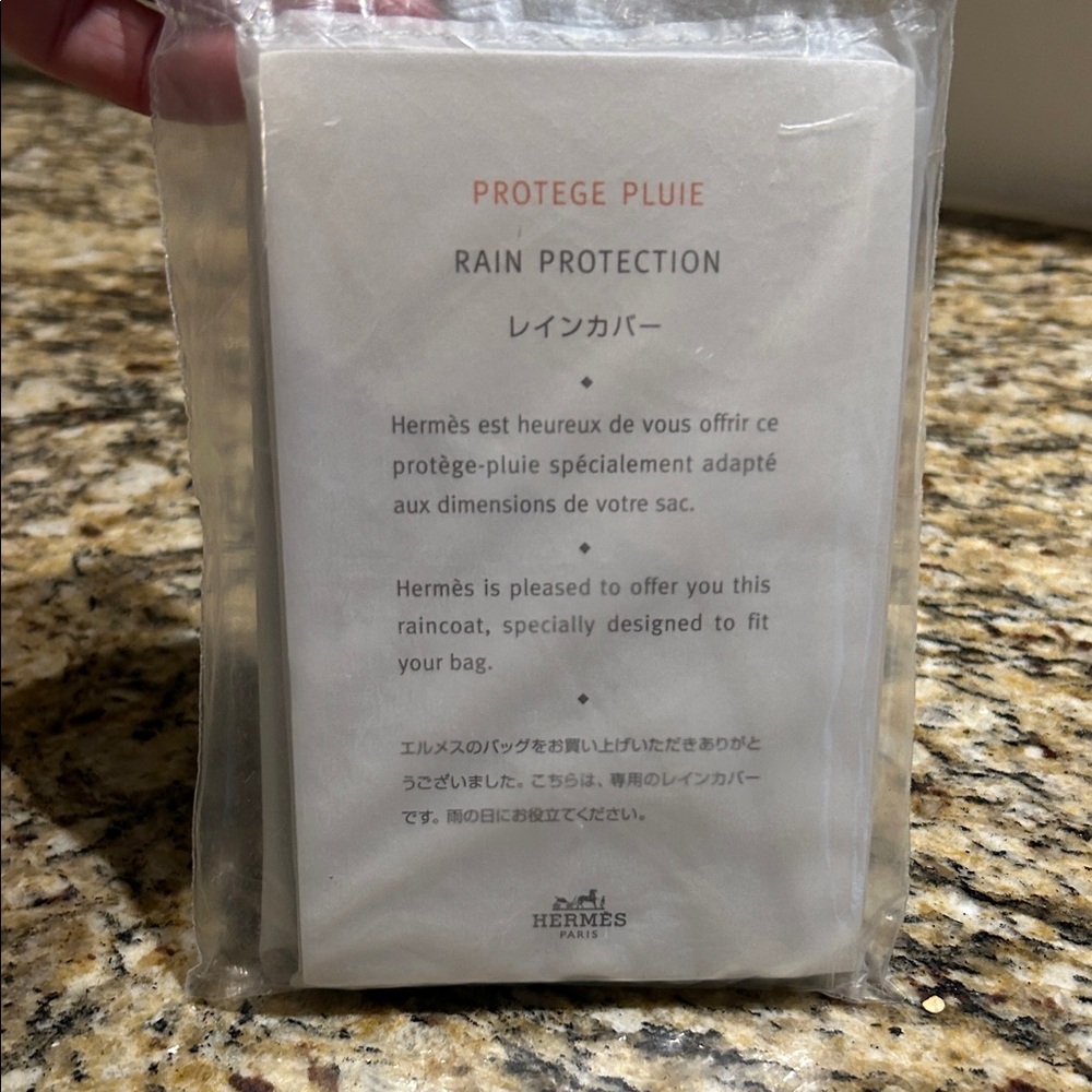 Hermès Rain Protection Cover